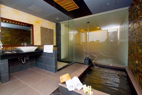 Villa Jiaoxi Guanjinglou Hot Spring Club Exterior foto